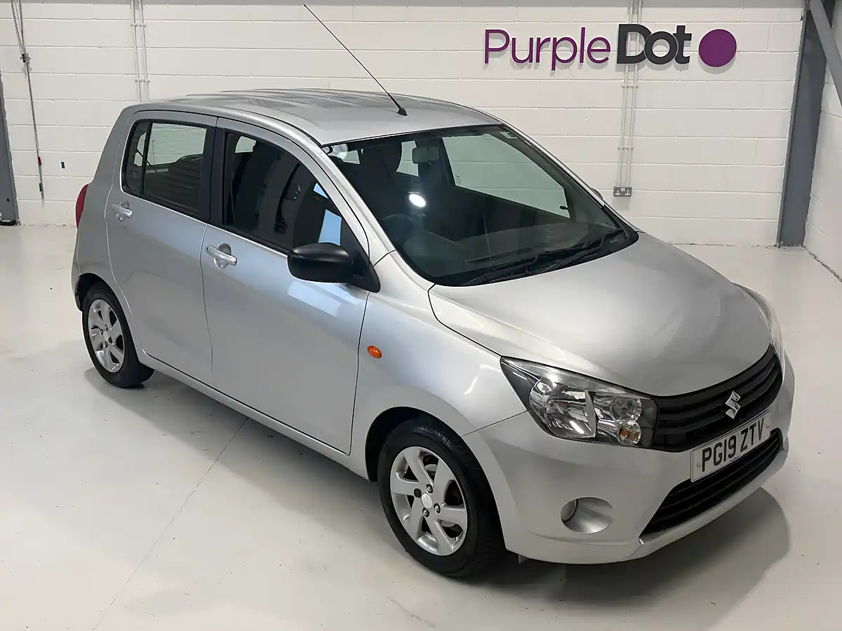 Used 2019 Suzuki Celerio SZ3 Silver - Front View