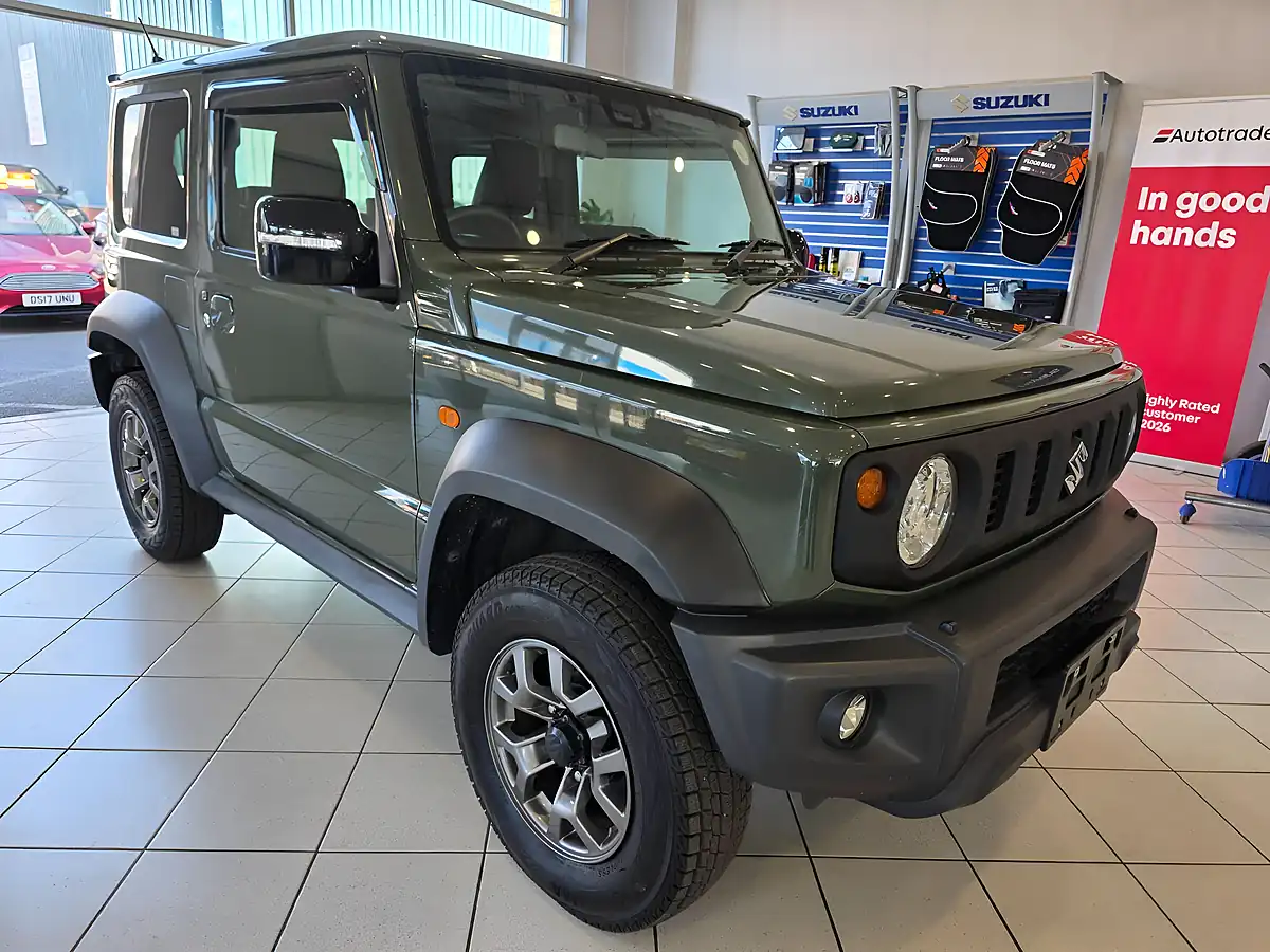 Used 2019 Suzuki Jimny Sierra SZ5 Allgrip Green - Front View