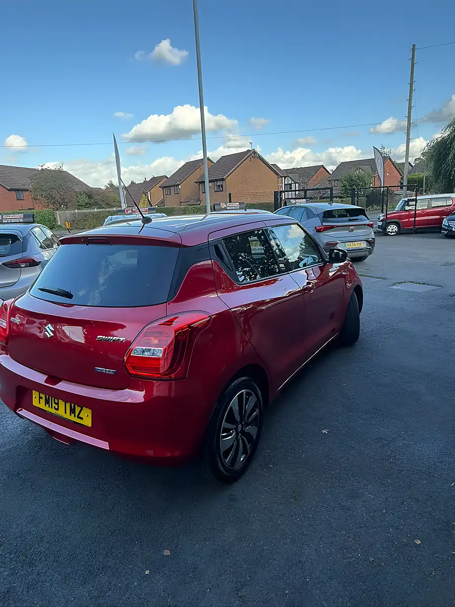 Used 2019 Suzuki Swift Maroon - Interior and Exterior details 3