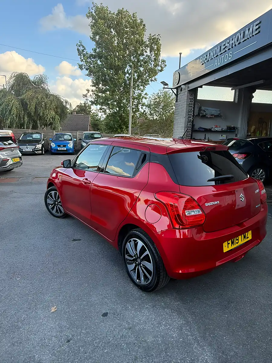 Used 2019 Suzuki Swift Maroon - Interior and Exterior details 4