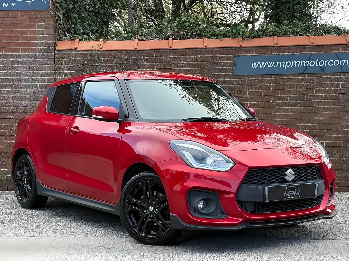Used 2019 Suzuki Swift Sport Burning Red Pearl - Front View