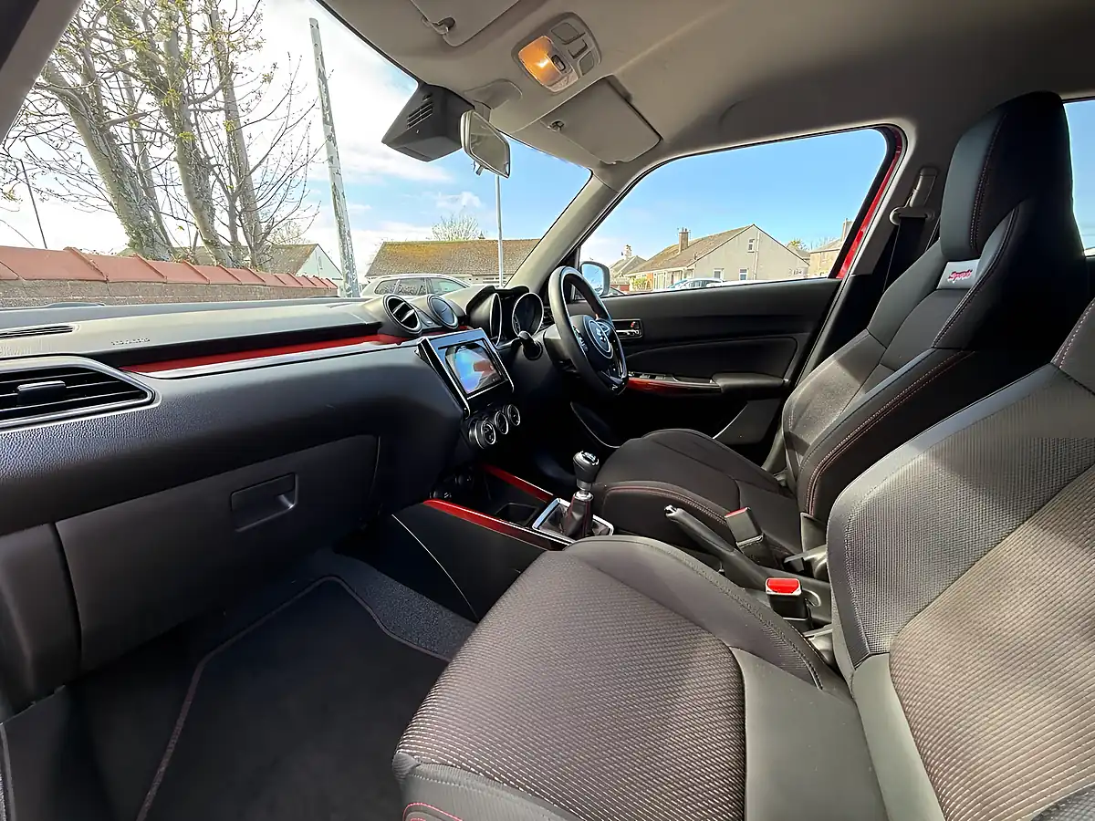 Used 2019 Suzuki Swift Sport Burning Red Pearl - Interior and Exterior details 13