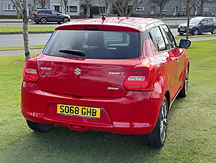 Used 2019 Suzuki Swift SZ5 Red - Interior and Exterior details 6