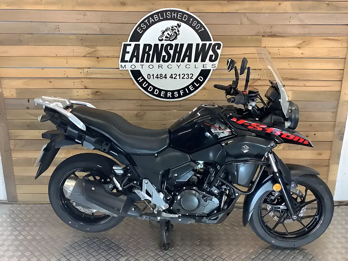Used 2019 Suzuki V-Strom Black - Front View