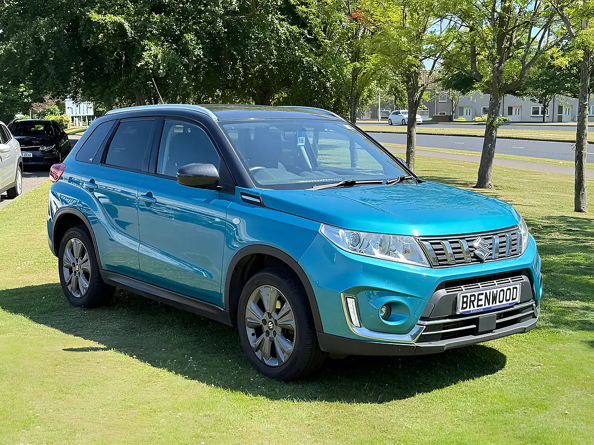 Used 2019 Suzuki Vitara Sz-T Blue - Front View