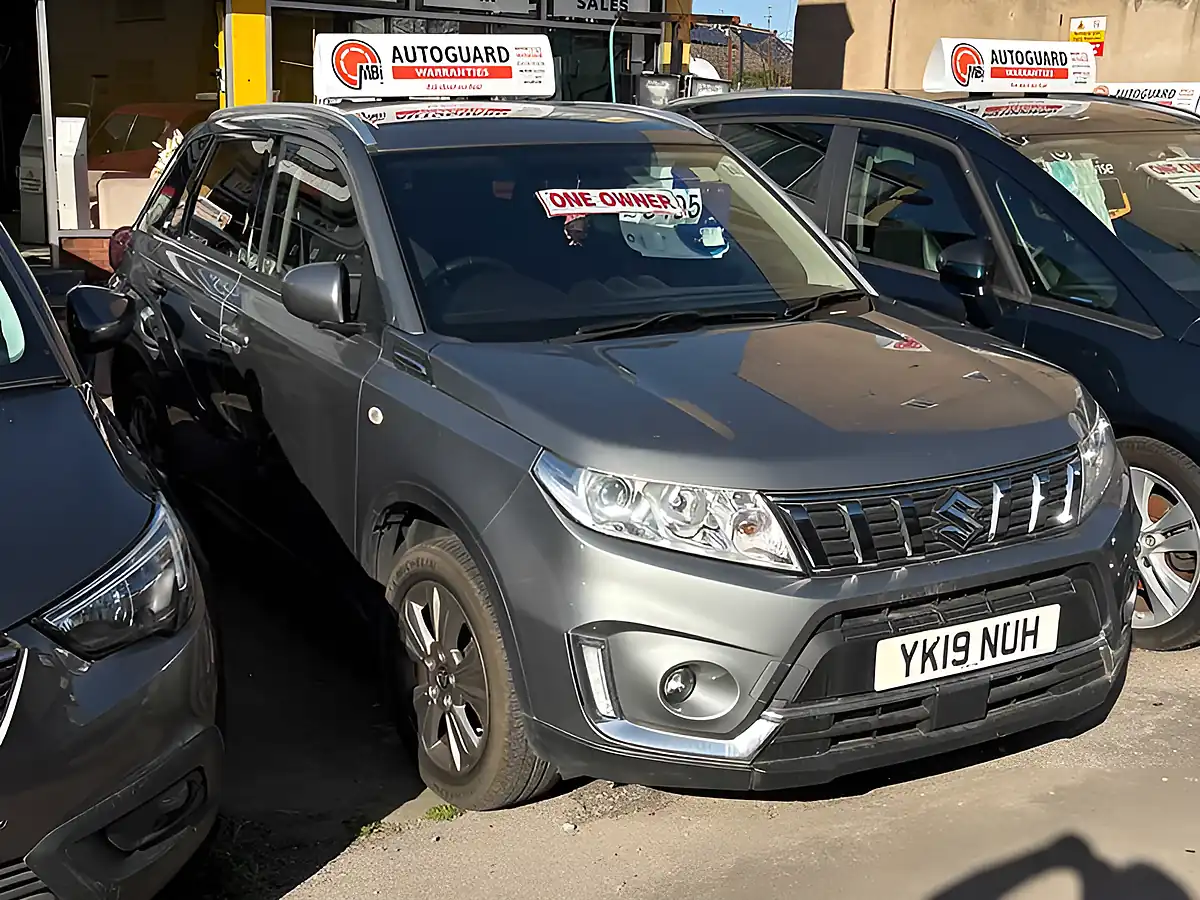 Used 2019 Suzuki Vitara Sz-T Grey - Front View