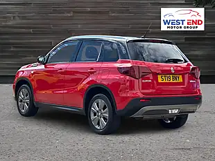 Used 2019 Suzuki Vitara Sz-T Red - Interior and Exterior details 3
