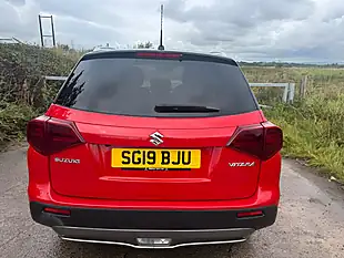Used 2019 Suzuki Vitara Sz-T Red - Interior and Exterior details 16
