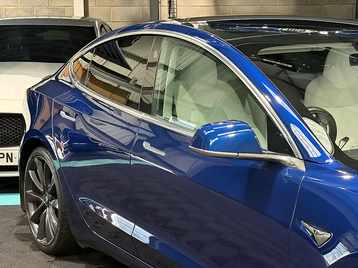 Used 2019 Tesla Model 3 Performance Blue - Interior and Exterior details 11