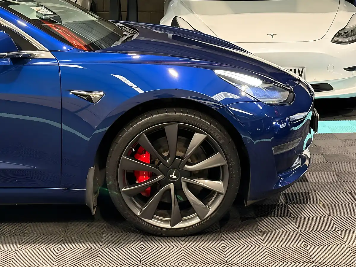 Used 2019 Tesla Model 3 Performance Blue - Interior and Exterior details 13