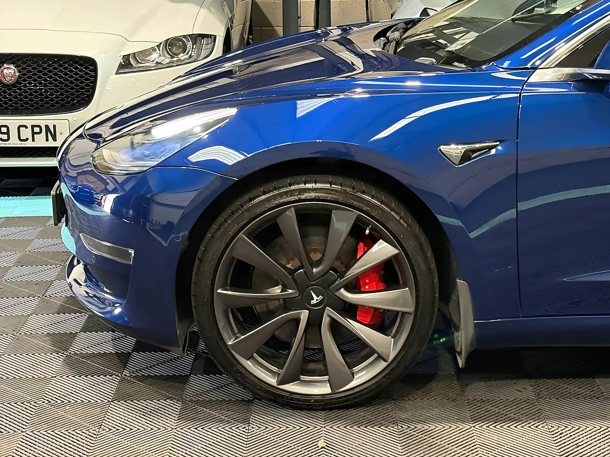 Used 2019 Tesla Model 3 Performance Blue - Interior and Exterior details 14