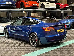 Used 2019 Tesla Model 3 Performance Blue - Interior and Exterior details 7