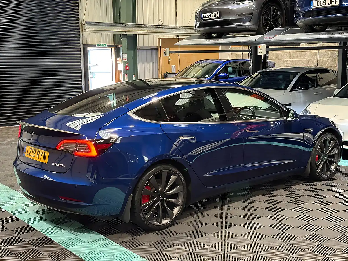 Used 2019 Tesla Model 3 Performance Blue - Interior and Exterior details 9