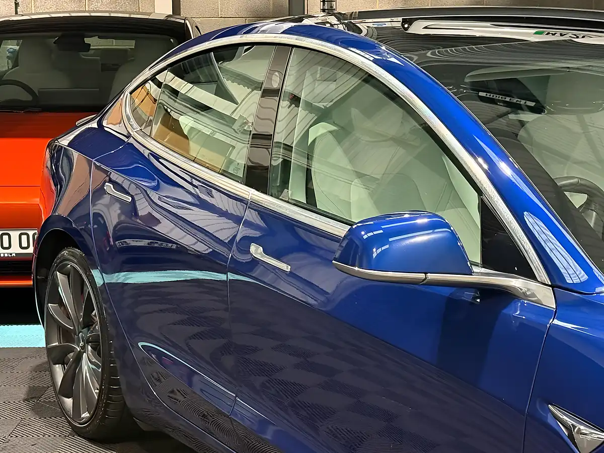 Used 2019 Tesla Model 3 Performance Blue - Interior and Exterior details 11