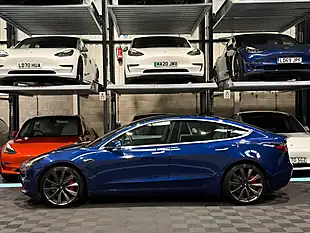 Used 2019 Tesla Model 3 Performance Blue - Interior and Exterior details 6