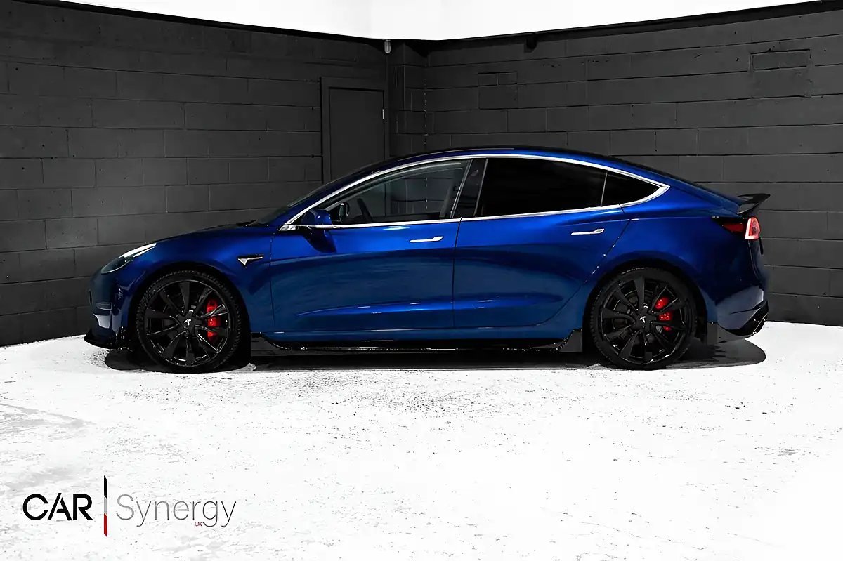 Used 2019 Tesla Model 3 Performance Blue - Interior and Exterior details 4