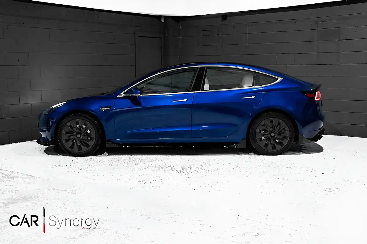 Used 2019 Tesla Model 3 Performance Blue - Interior and Exterior details 4