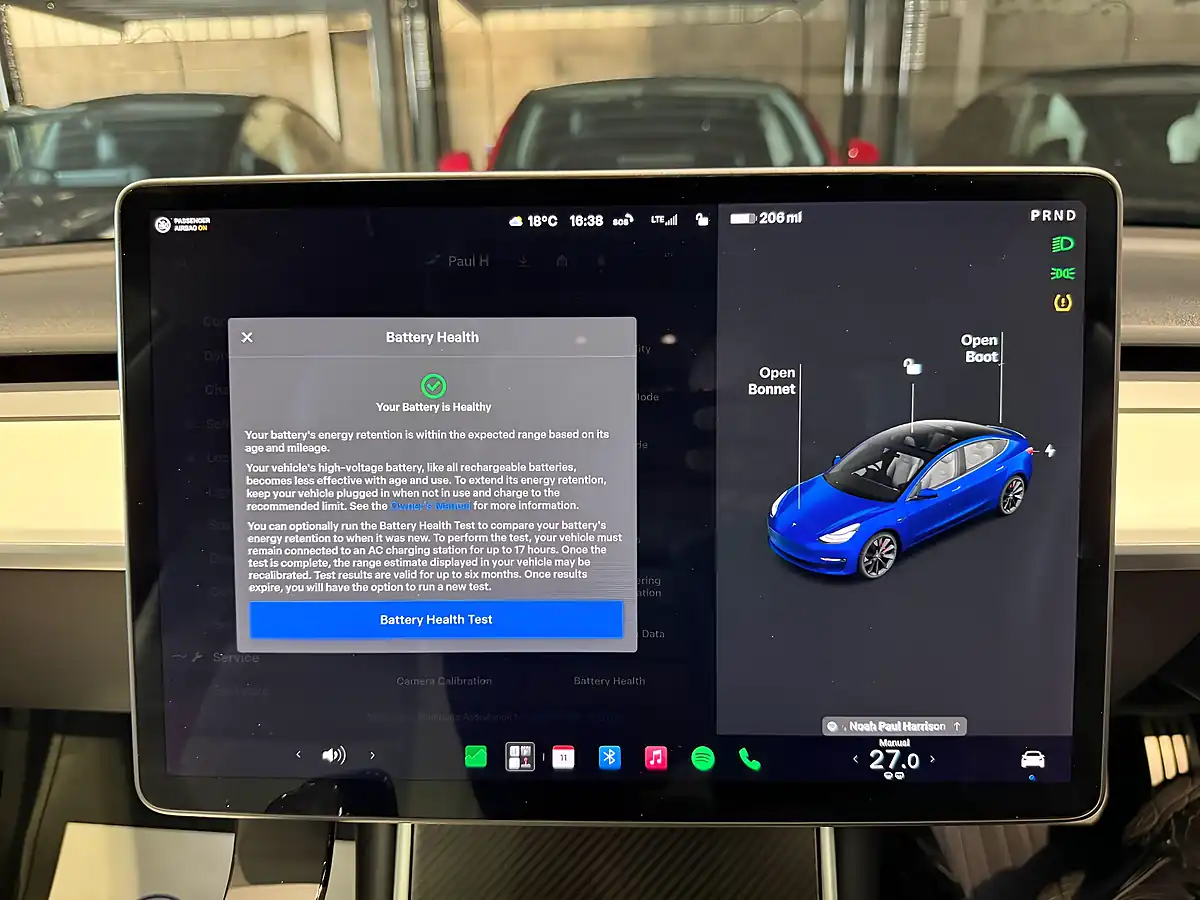 Used 2019 Tesla Model 3 Performance Blue - Interior and Exterior details 18