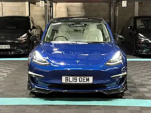Used 2019 Tesla Model 3 Performance Blue - Interior and Exterior details 4