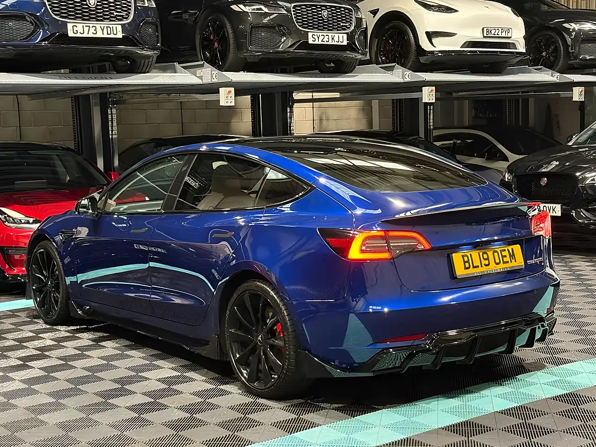 Used 2019 Tesla Model 3 Performance Blue - Interior and Exterior details 6
