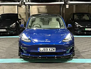 Used 2019 Tesla Model 3 Performance Blue - Interior and Exterior details 4