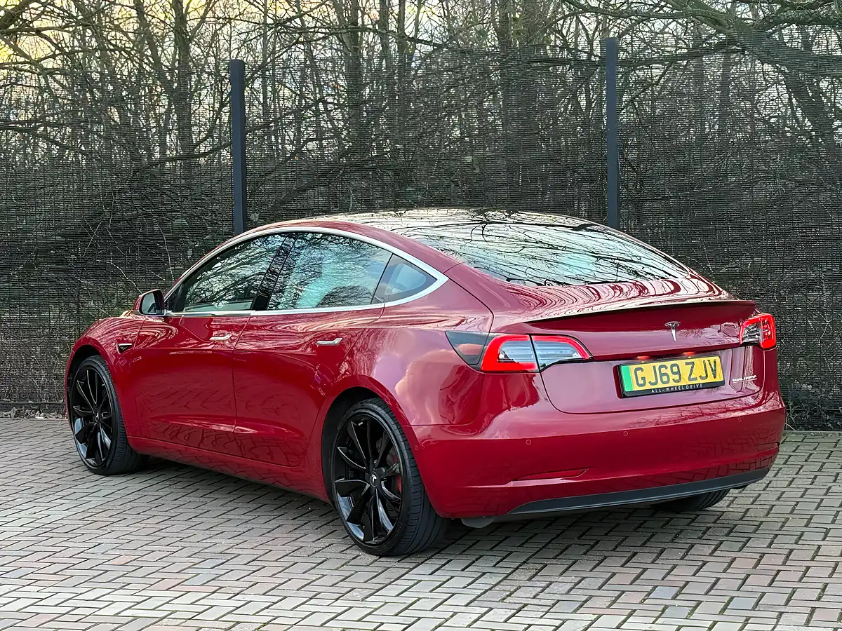 Used 2019 Tesla Model 3 Performance Red - Interior and Exterior details 7