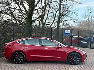 Used 2019 Tesla Model 3 Performance Red - Interior and Exterior details 9