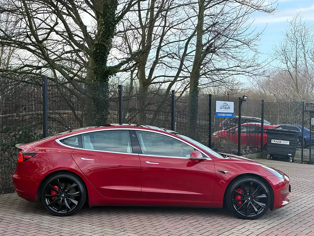 Used 2019 Tesla Model 3 Performance Red - Interior and Exterior details 9