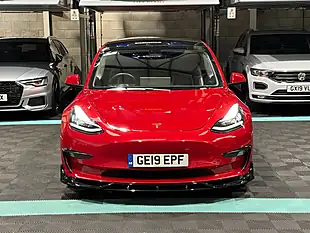 Used 2019 Tesla Model 3 Performance Red - Interior and Exterior details 4