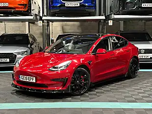 Used 2019 Tesla Model 3 Performance Red - Interior and Exterior details 5