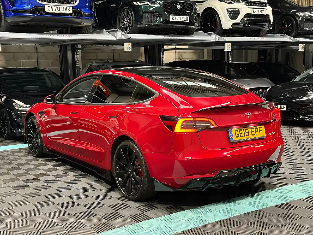 Used 2019 Tesla Model 3 Performance Red - Interior and Exterior details 7
