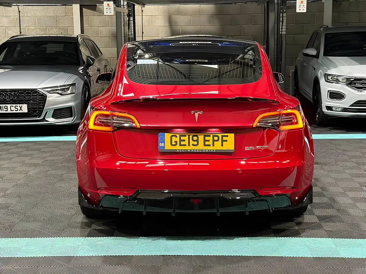 Used 2019 Tesla Model 3 Performance Red - Interior and Exterior details 8