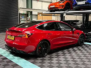 Used 2019 Tesla Model 3 Performance Red - Interior and Exterior details 9