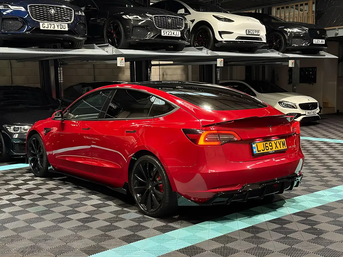 Used 2019 Tesla Model 3 Performance Red - Interior and Exterior details 7