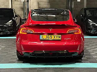 Used 2019 Tesla Model 3 Performance Red - Interior and Exterior details 8