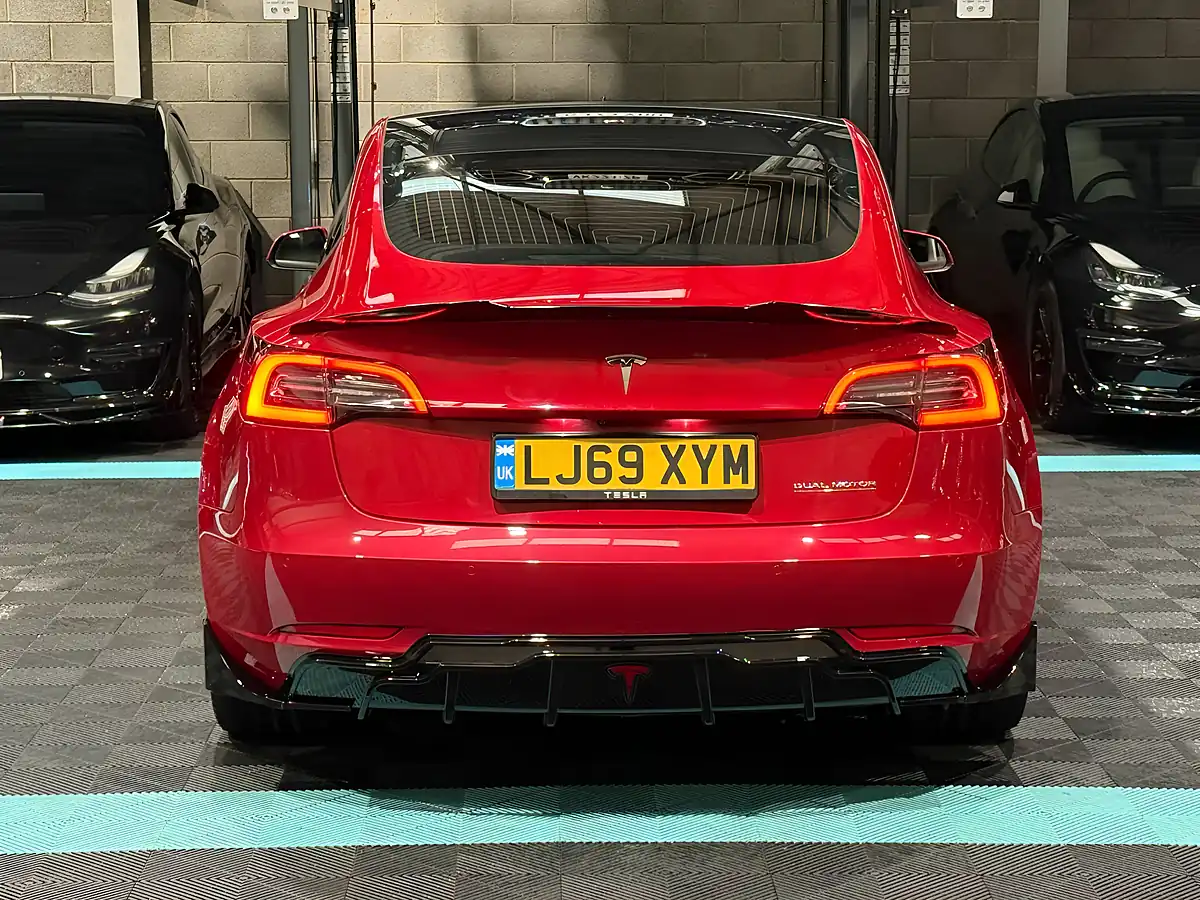 Used 2019 Tesla Model 3 Performance Red - Interior and Exterior details 8