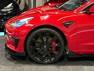Used 2019 Tesla Model 3 Performance Red - Interior and Exterior details 11