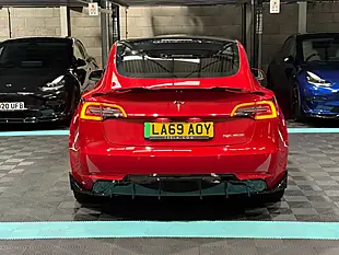 Used 2019 Tesla Model 3 Performance Red - Interior and Exterior details 8