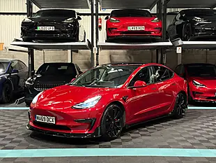 Used 2019 Tesla Model 3 Performance Red - Interior and Exterior details 5