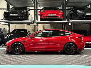 Used 2019 Tesla Model 3 Performance Red - Interior and Exterior details 6