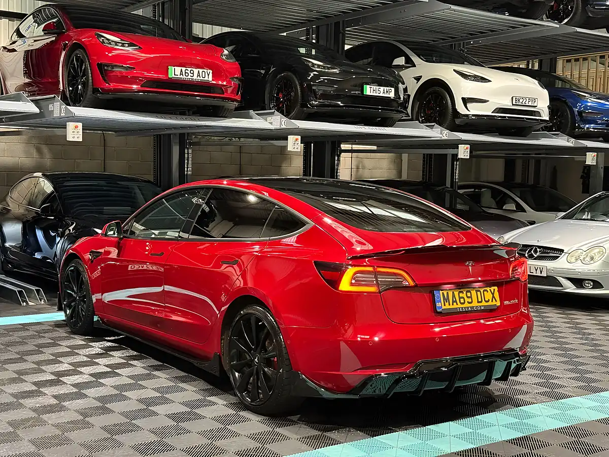 Used 2019 Tesla Model 3 Performance Red - Interior and Exterior details 7