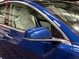 Used 2019 Tesla Model 3 Performance Upgrade Blue - Interior and Exterior details 11