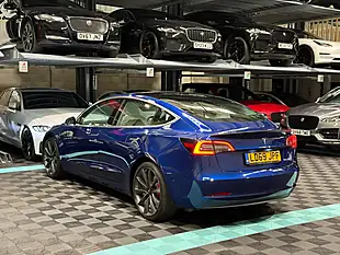 Used 2019 Tesla Model 3 Performance Upgrade Blue - Interior and Exterior details 7