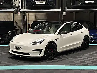 Used 2019 Tesla Model 3 Performance White - Interior and Exterior details 5