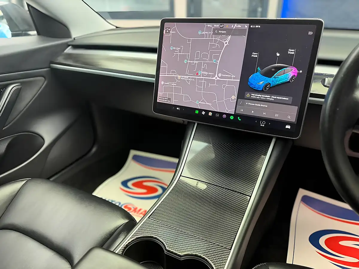 Used 2019 Tesla Model 3 Standard Range Plus Blue - Interior and Exterior details 13