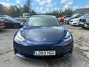 Used 2019 Tesla Model 3 Standard Range Plus Blue - Interior and Exterior details 2