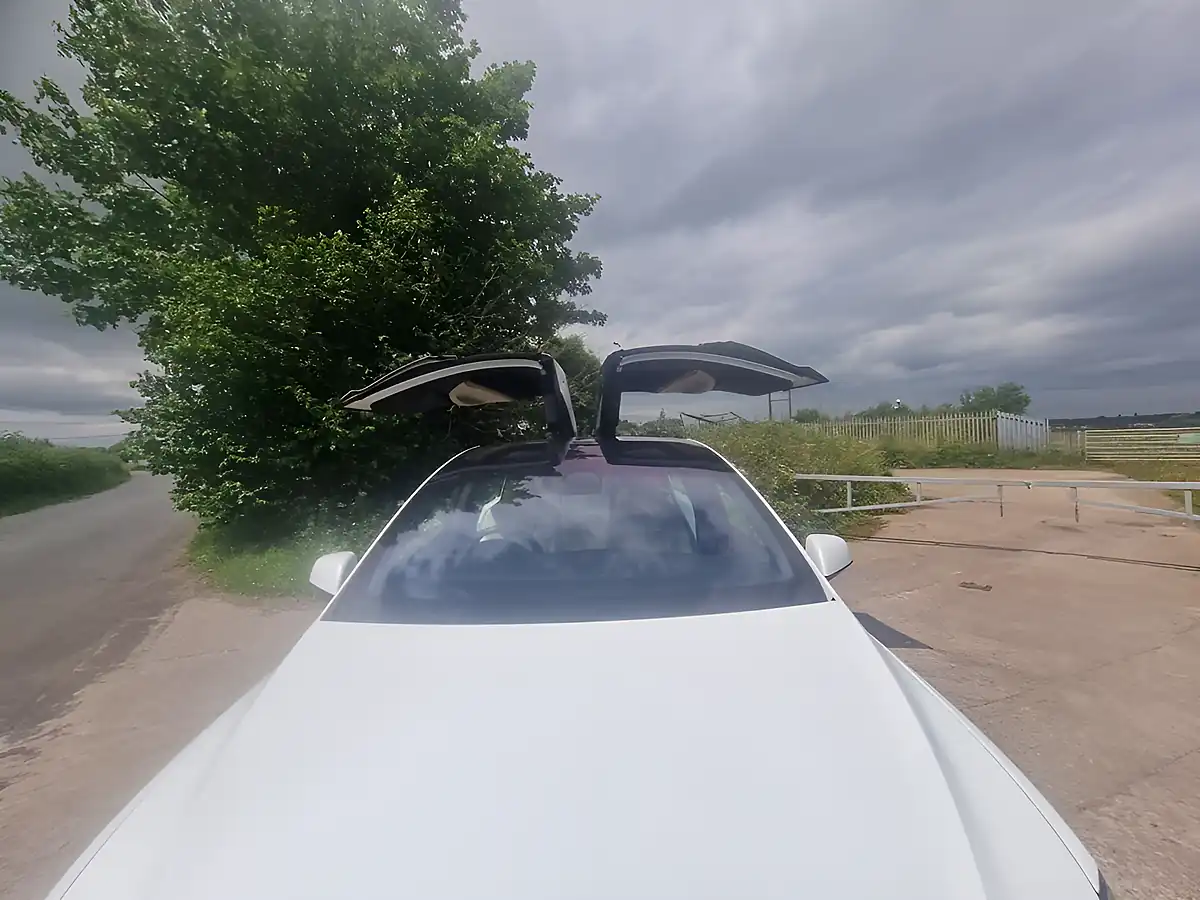 Used 2019 Tesla Model X Long Range White - Interior and Exterior details 19