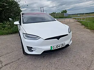 Used 2019 Tesla Model X Long Range White - Interior and Exterior details 3