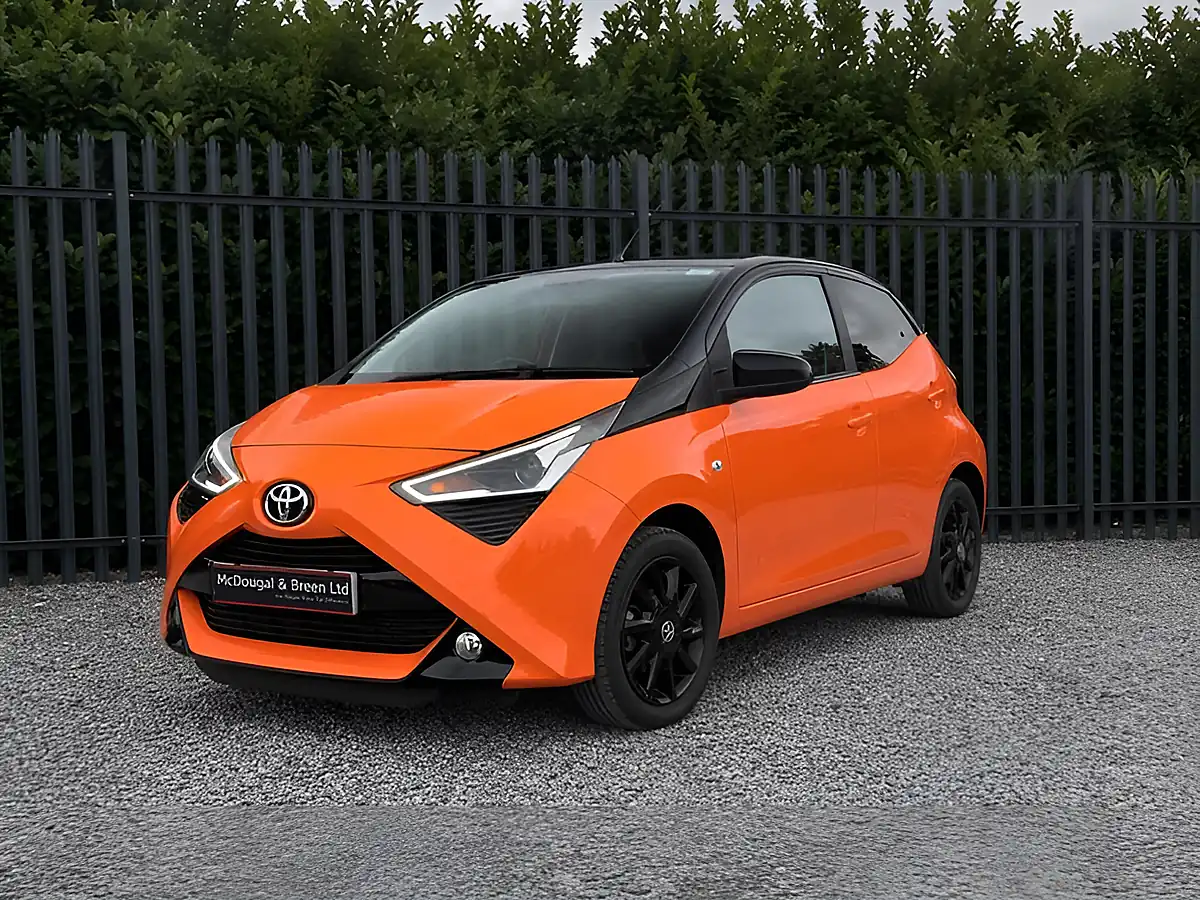 Used 2019 Toyota Aygo X-Cite Orange - Front View
