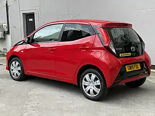 Used 2019 Toyota Aygo X-Play Red - Interior and Exterior details 3